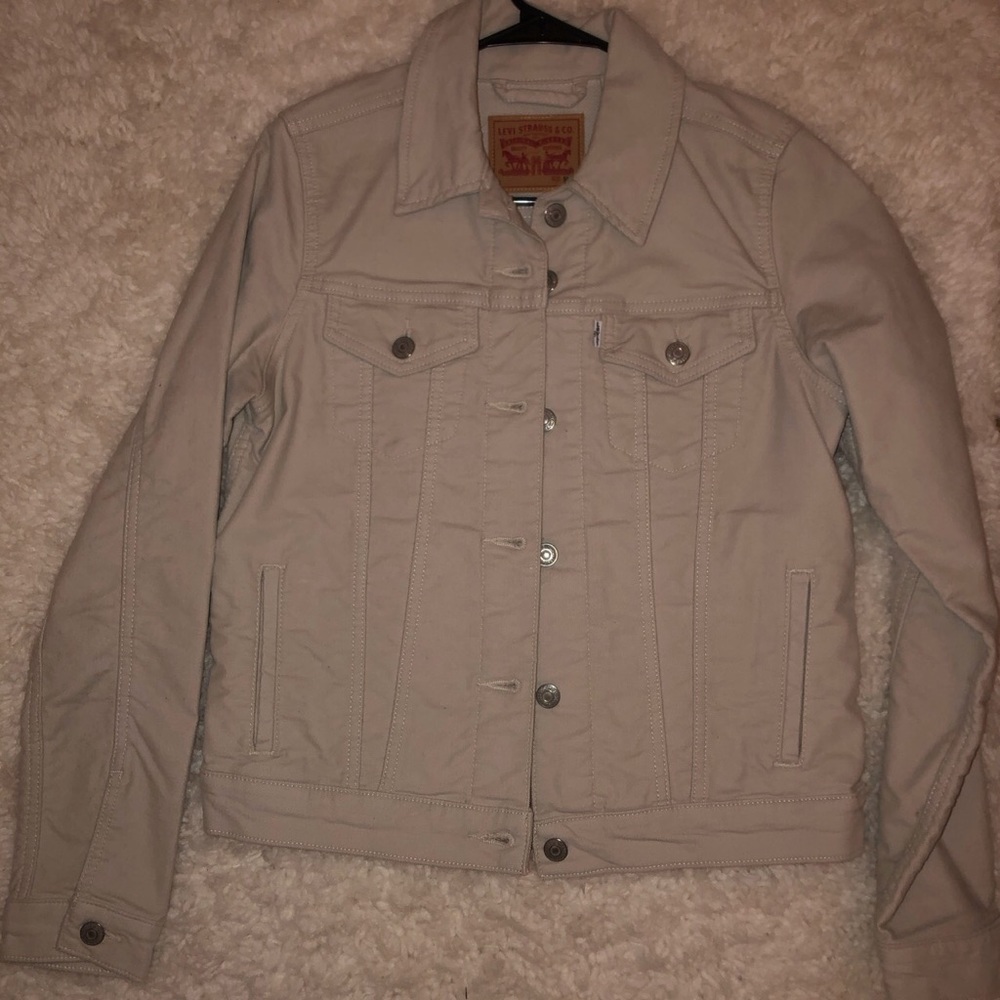 Tan Levis Jean Jacket